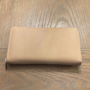 Matt & Nat Pebbled Cream Wallet